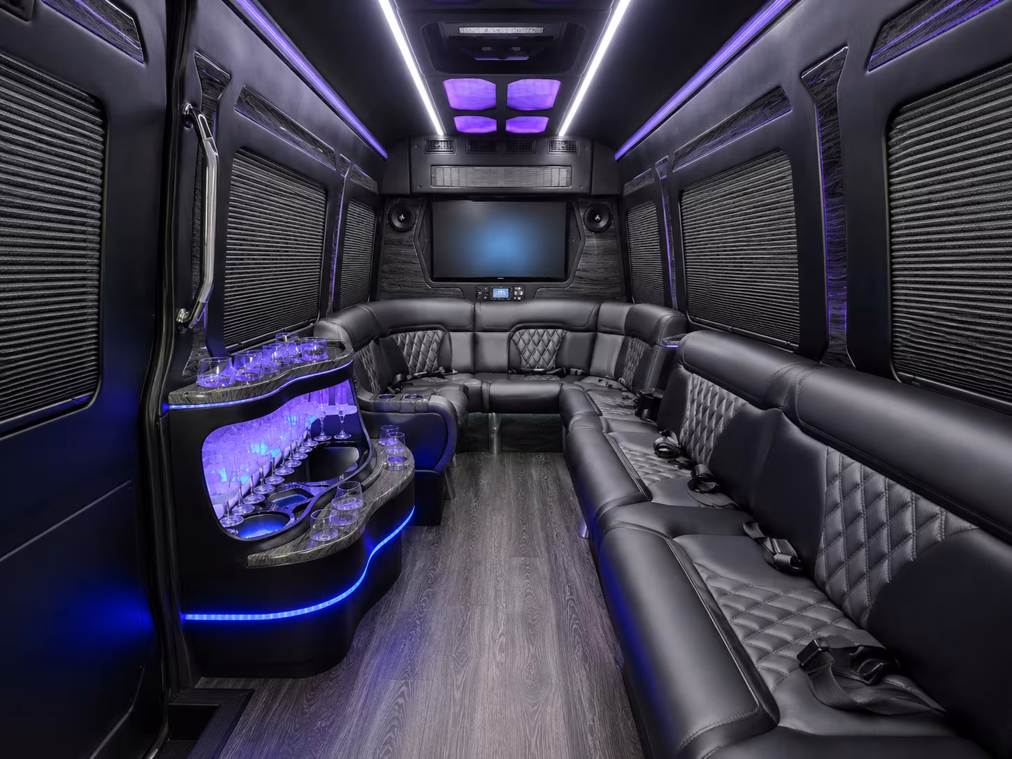 Sioux Falls minibus interior